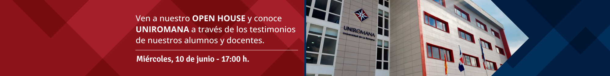Descubre UNIROMANA con OPEN HOUSE